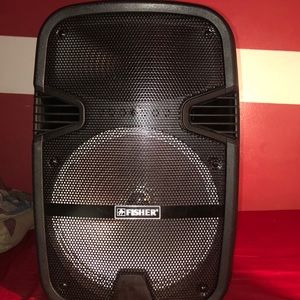 Huge Fisher Speaker